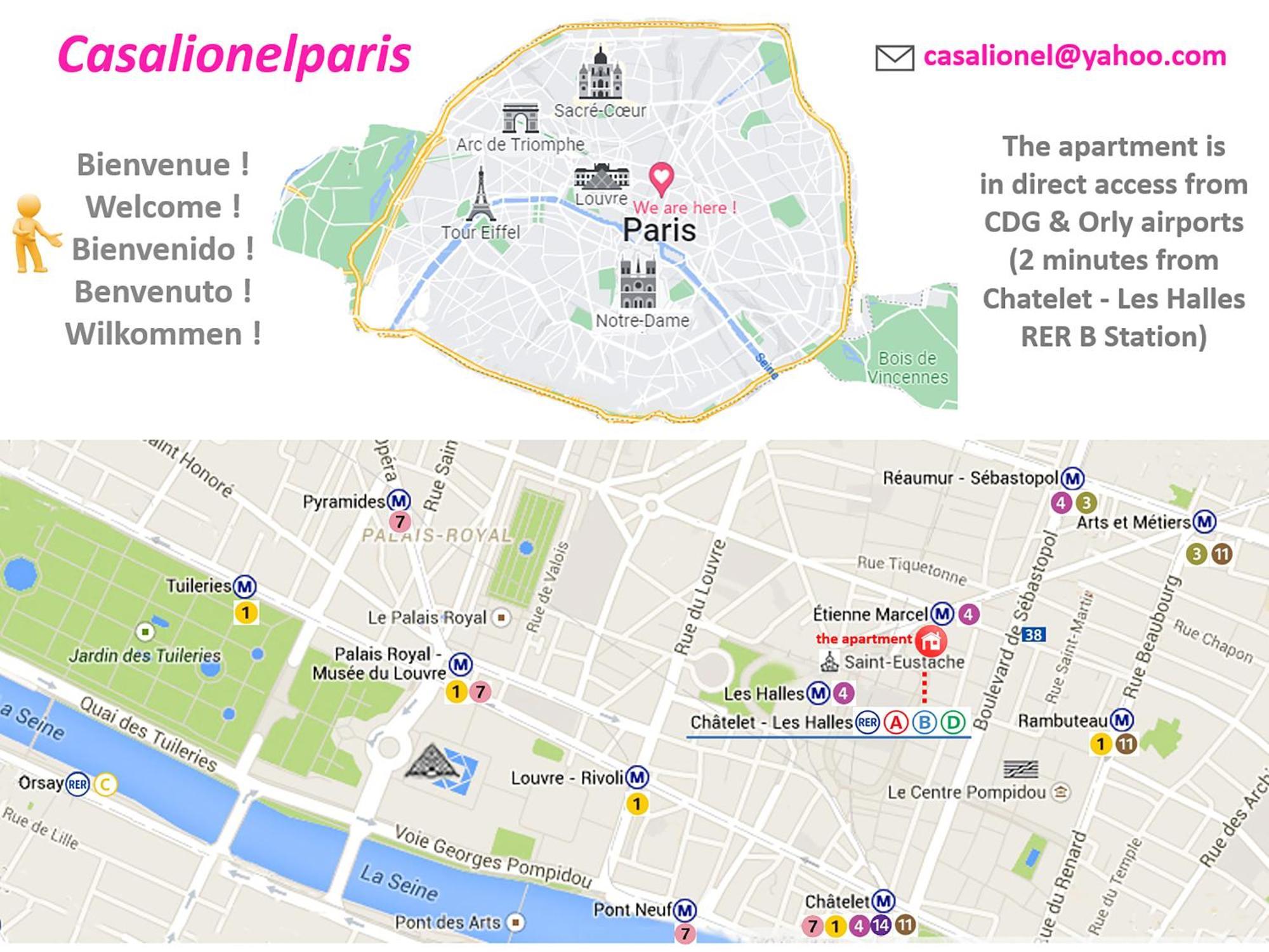 Casalionelparis : Your Home In The Heart Of Paris Exterior foto
